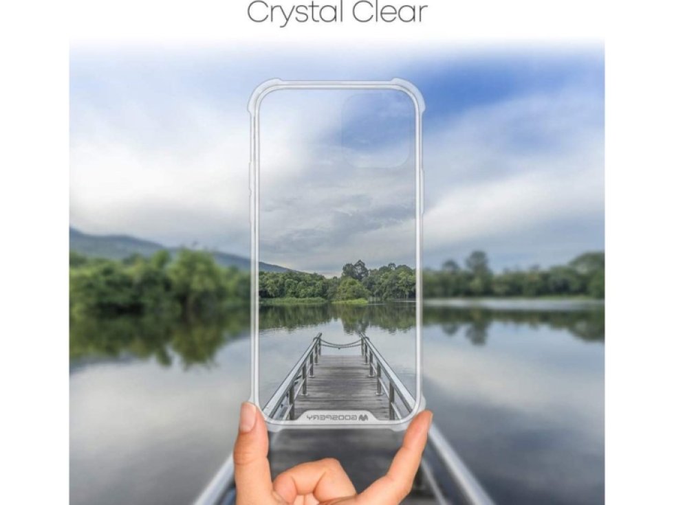 Ochranný kryt pro iPhone 12 / 12 Pro - Mercury, SuperProtect Transparent