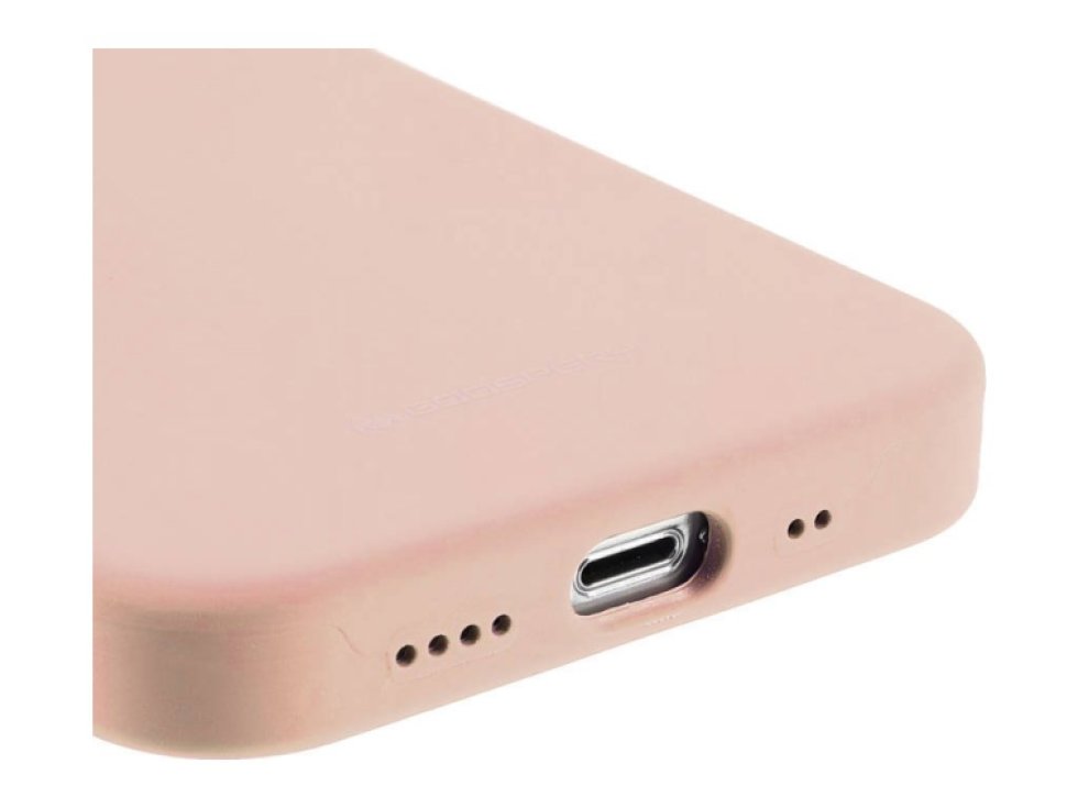 Ochranný kryt pro iPhone 13 mini - Mercury, Soft Feeling Pink Sand