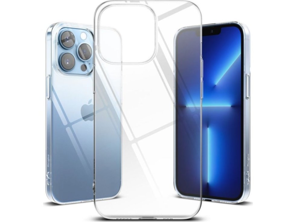 Ochranný kryt pro iPhone 13 Pro - Ringke, Slim Clear - POUŽITÉ