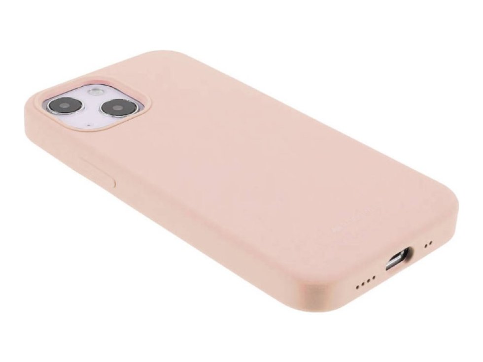 Ochranný kryt pro iPhone 13 mini - Mercury, Soft Feeling Pink Sand