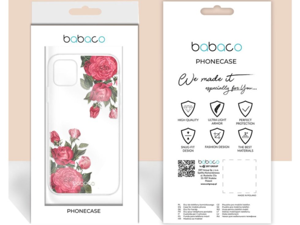 Ochranný kryt pro iPhone 6 / 6S - Babaco, Flowers 007 0000059734