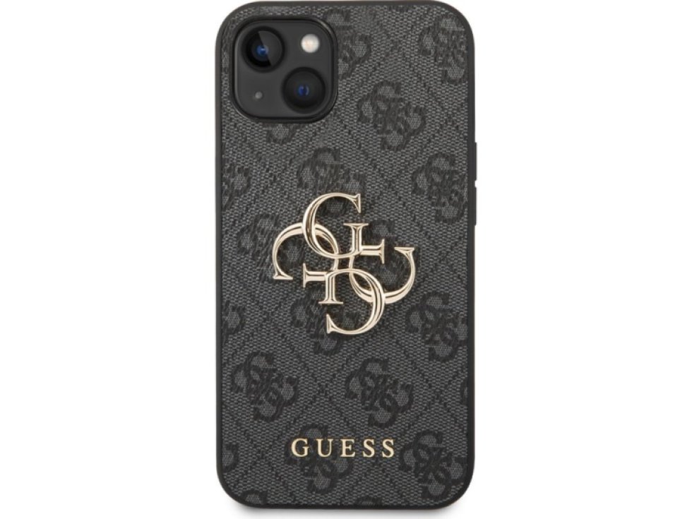 Ochranný kryt pro iPhone 14 - Guess, 4G Logo Back Gray GUHCP14S4GMGGR
