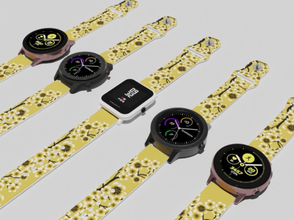 SAKURA ZLATÁ řemínek 20 mm