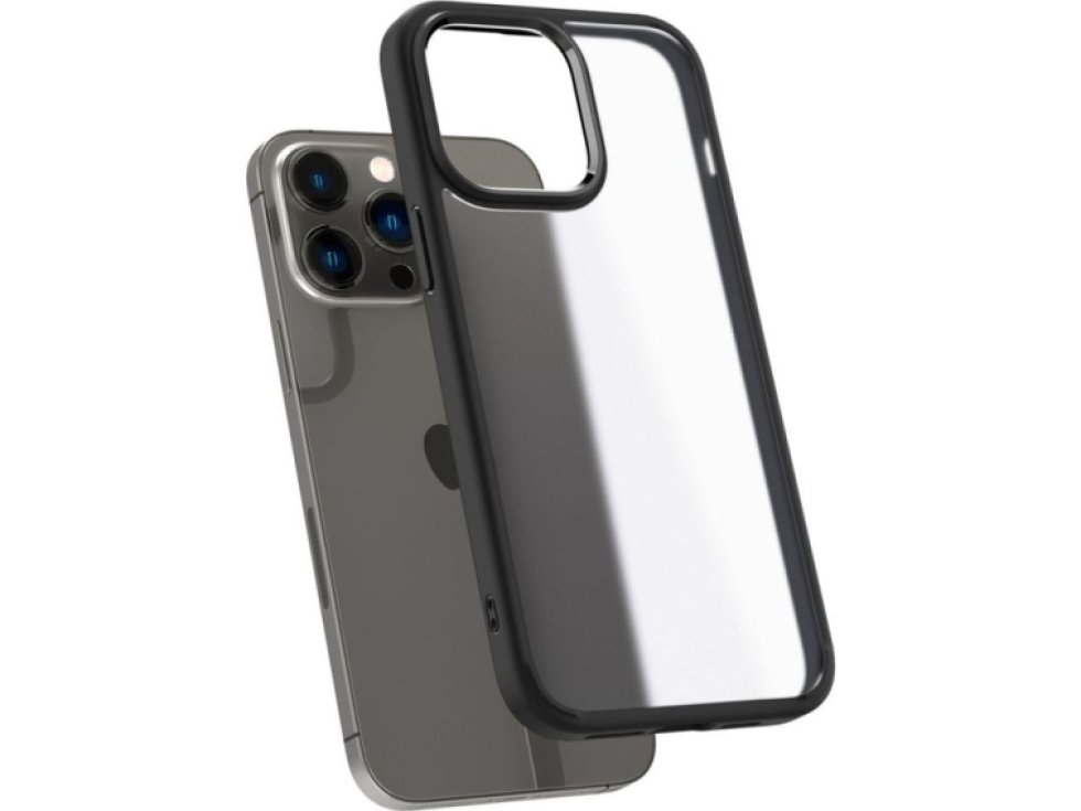 Ochranný kryt pro iPhone 14 Pro MAX - Spigen, Ultra Hybrid Frost Black