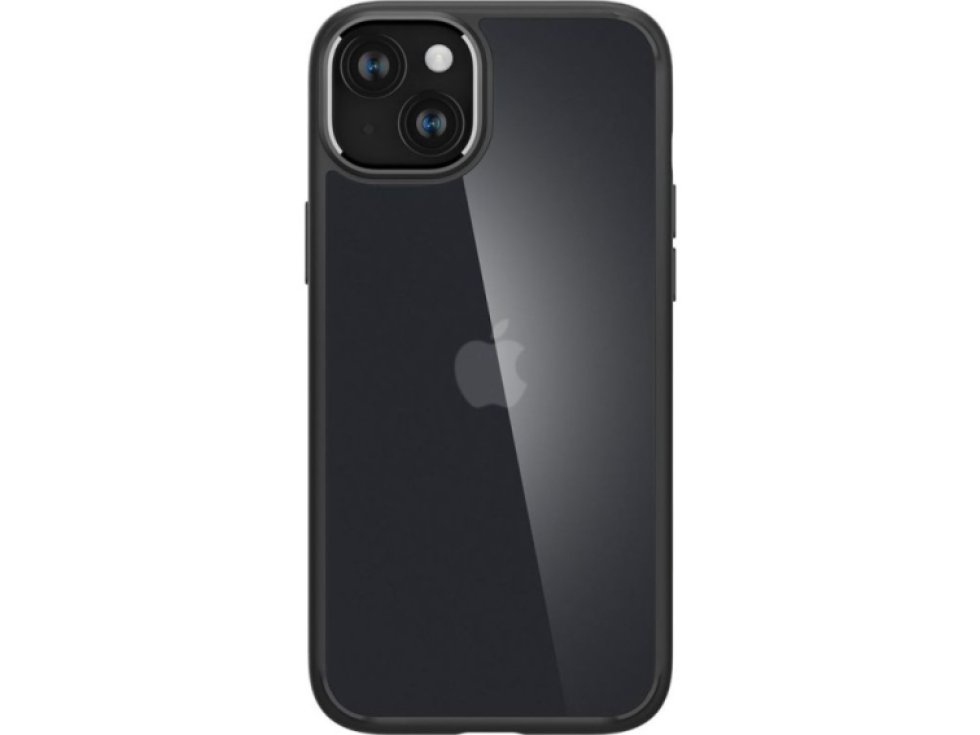 Ochranný kryt na iPhone 15 - Spigen, Ultra Hybrid Frost Black