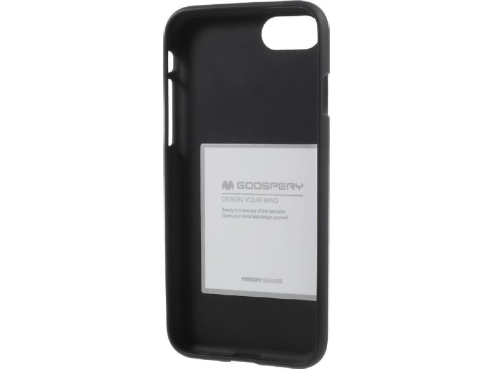Ochranný kryt pro iPhone 7 / 8 / SE (2020/2022) - Mercury, Soft Feeling Black