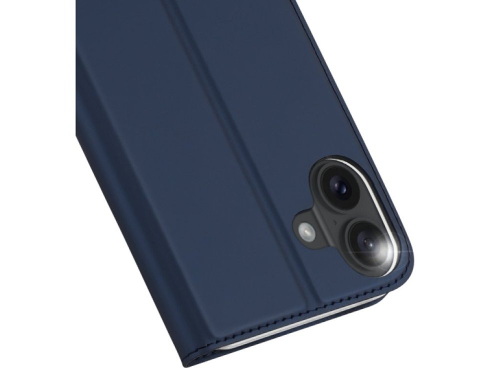 Knížkové pouzdro na iPhone 16 PLUS - DuxDucis, SkinPro Blue