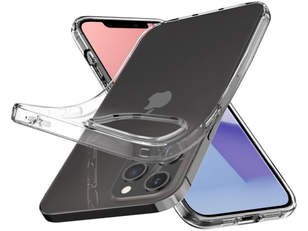 Ochranný kryt pro iPhone 12 / 12 Pro - Spigen, Liquid Crystal Clear ACS01697