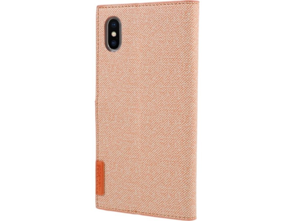 Pouzdro / kryt pro iPhone XS MAX - Mercury, Milano Diary Orange/Orange