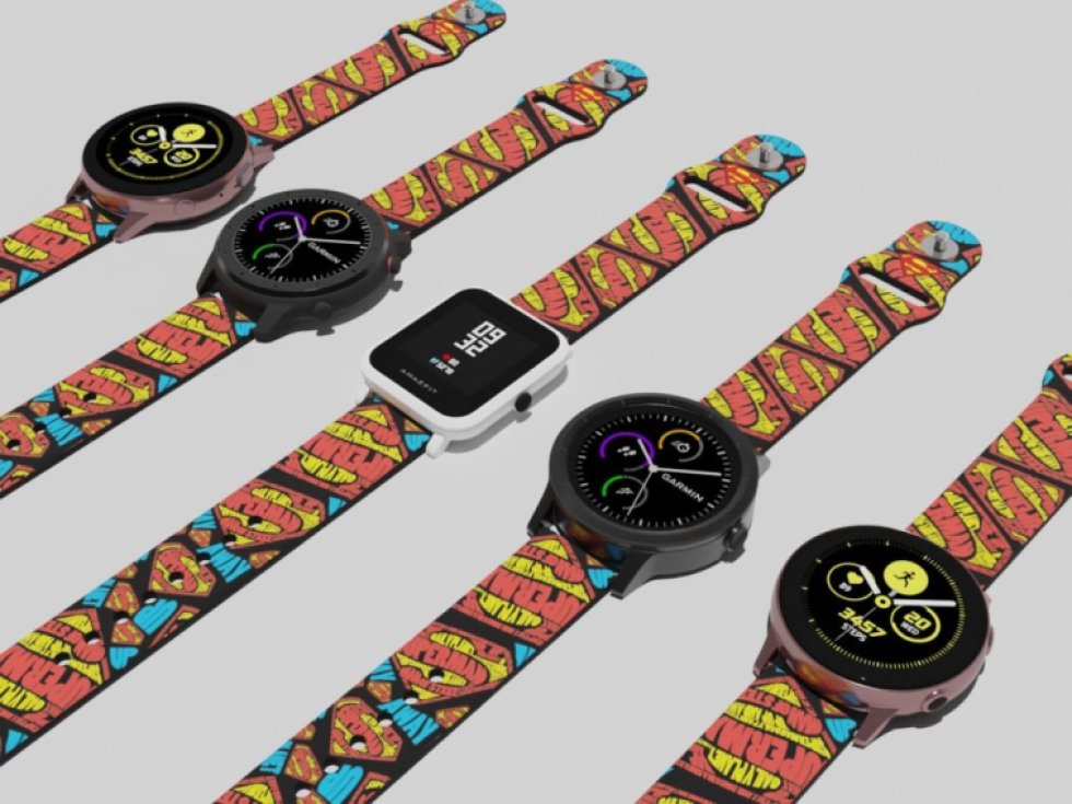 SUPERMAN - NÁPISY řemínek 22 mm