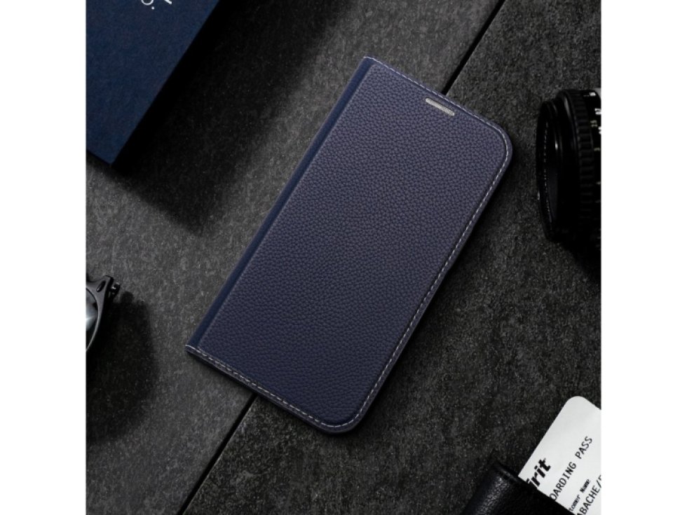 Knížkové pouzdro pro iPhone 14 PLUS - DuxDucis, SkinX2 Blue