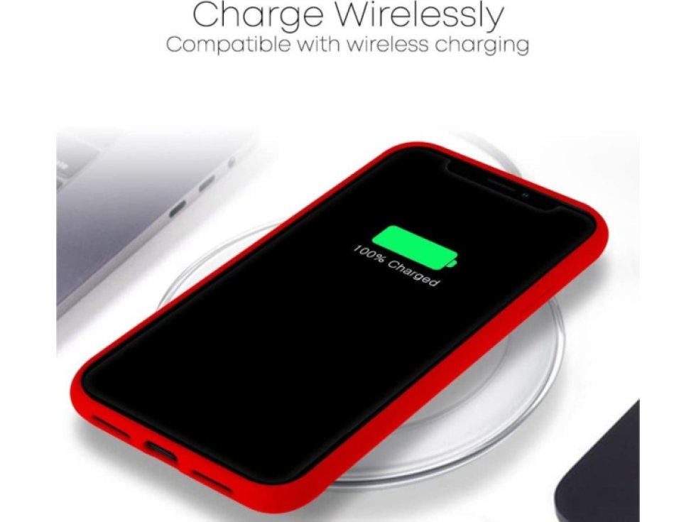 Ochranný kryt pro iPhone 11 Pro - Mercury, Silicone Red