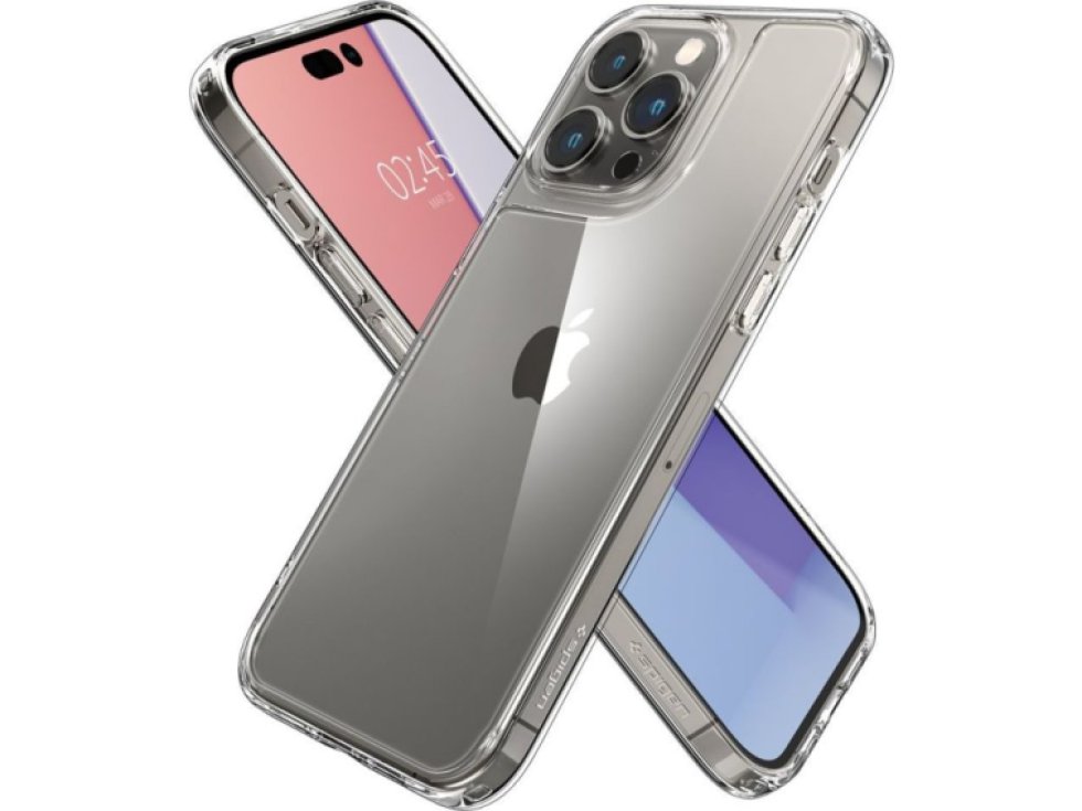 Ochranný kryt pro iPhone 14 Pro MAX - Spigen, Quartz Hybrid Crystal Clear