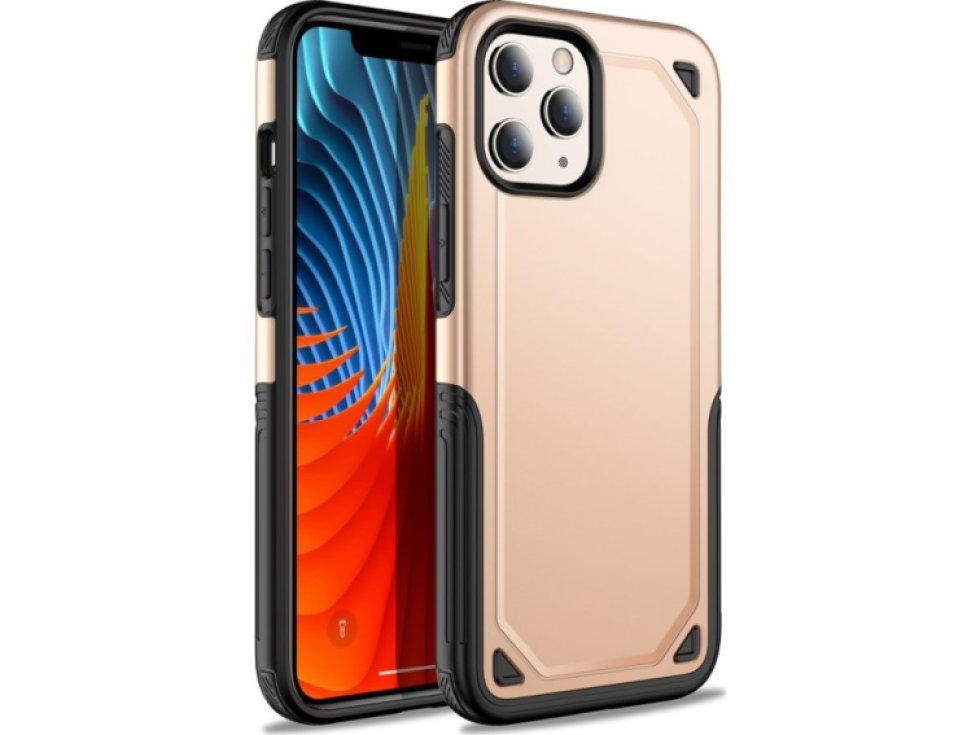 Ochranný kryt pro iPhone 12 Pro MAX - Rugged Armor Gold