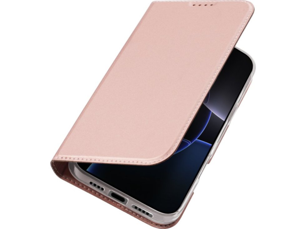 Knížkové pouzdro na iPhone 16 Pro - DuxDucis, SkinPro Rose