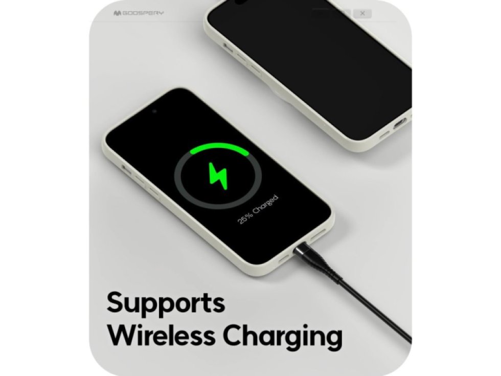 Ochranný kryt na iPhone 15 Pro MAX - Mercury, Jelly White