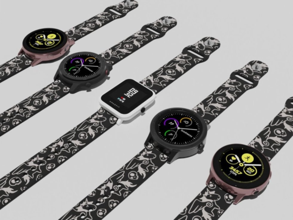 UNICORN BLACK řemínek 22 mm