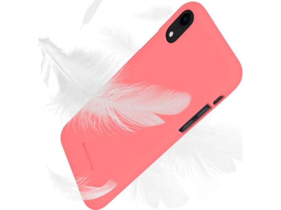 Ochranný kryt pro iPhone XR - Mercury, Soft Feeling Pink
