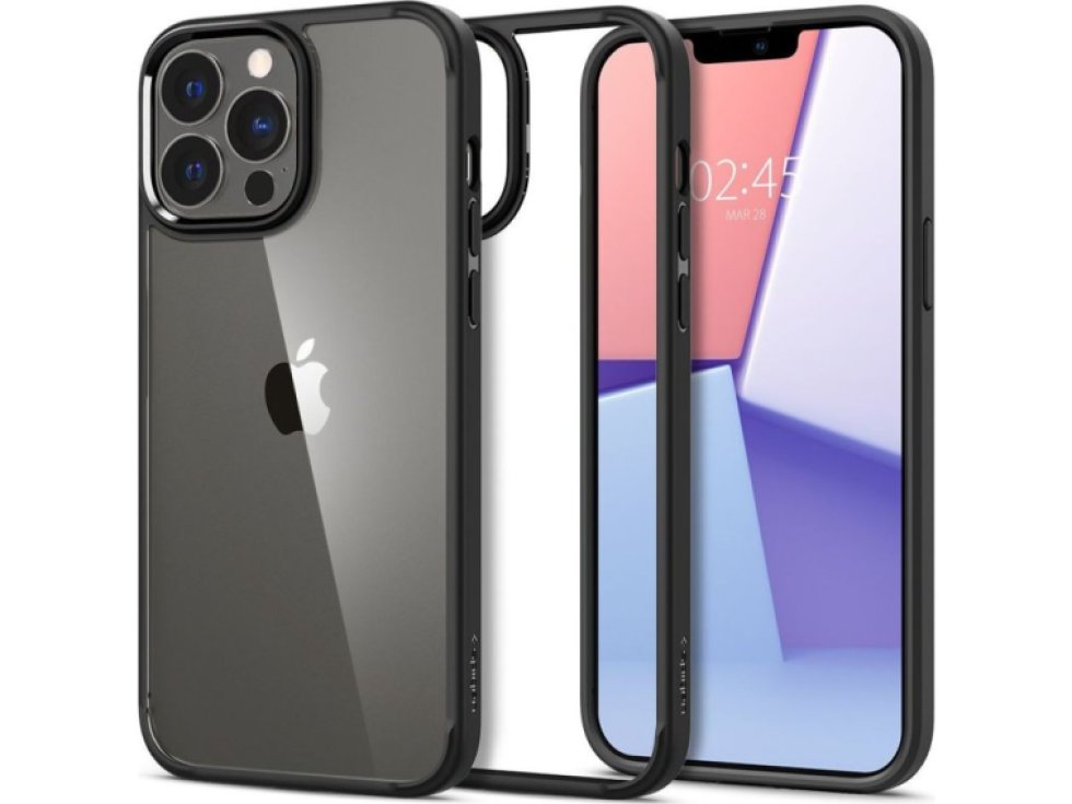 Ochranný kryt pro iPhone 13 Pro MAX - Spigen, Ultra Hybrid Matte Black