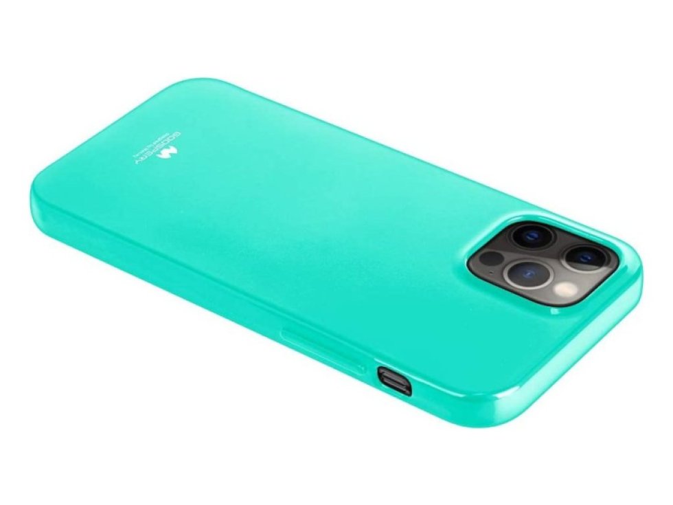 Ochranný kryt pro iPhone 12 / 12 Pro - Mercury, Jelly Mint