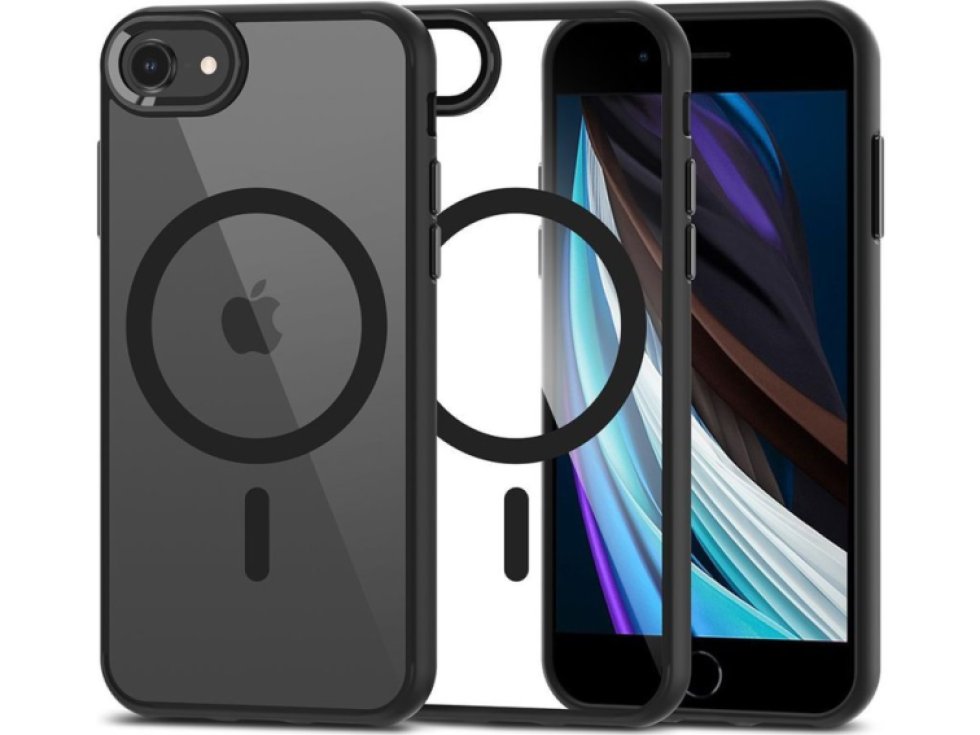 Ochranný kryt pro iPhone 7 / 8 / SE (2020/2022) - Tech-Protect, Magmat MagSafe Black/Clear