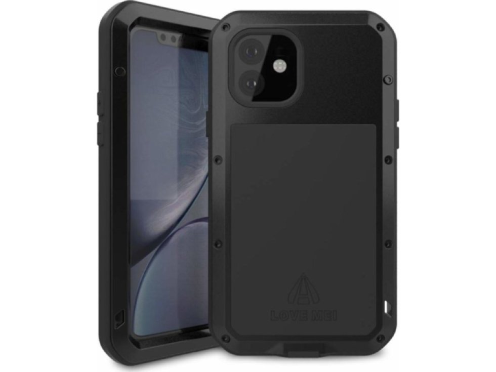 Ochranný kryt na iPhone 11 - LOVE MEI, Powerful Black