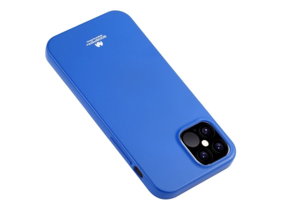 Ochranný kryt pro iPhone 12 Pro MAX - Mercury, Jelly Blue