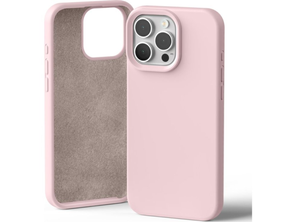 Ochranný kryt na iPhone 16 Pro MAX - Mercury, Silicone Pink Sand