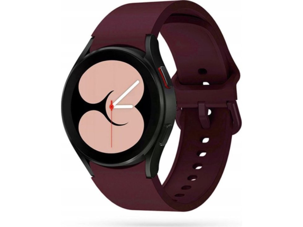 Řemínek pro Samsung Galaxy Watch 40mm / 42mm / 44mm / 46mm - Tech-Protect, Iconband Bordo