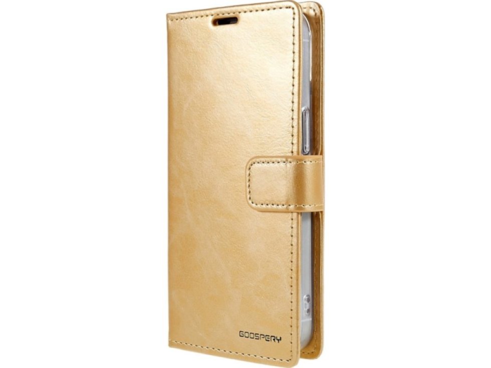 Ochranné pouzdro pro iPhone 14 PLUS - Mercury, Bluemoon Diary Gold