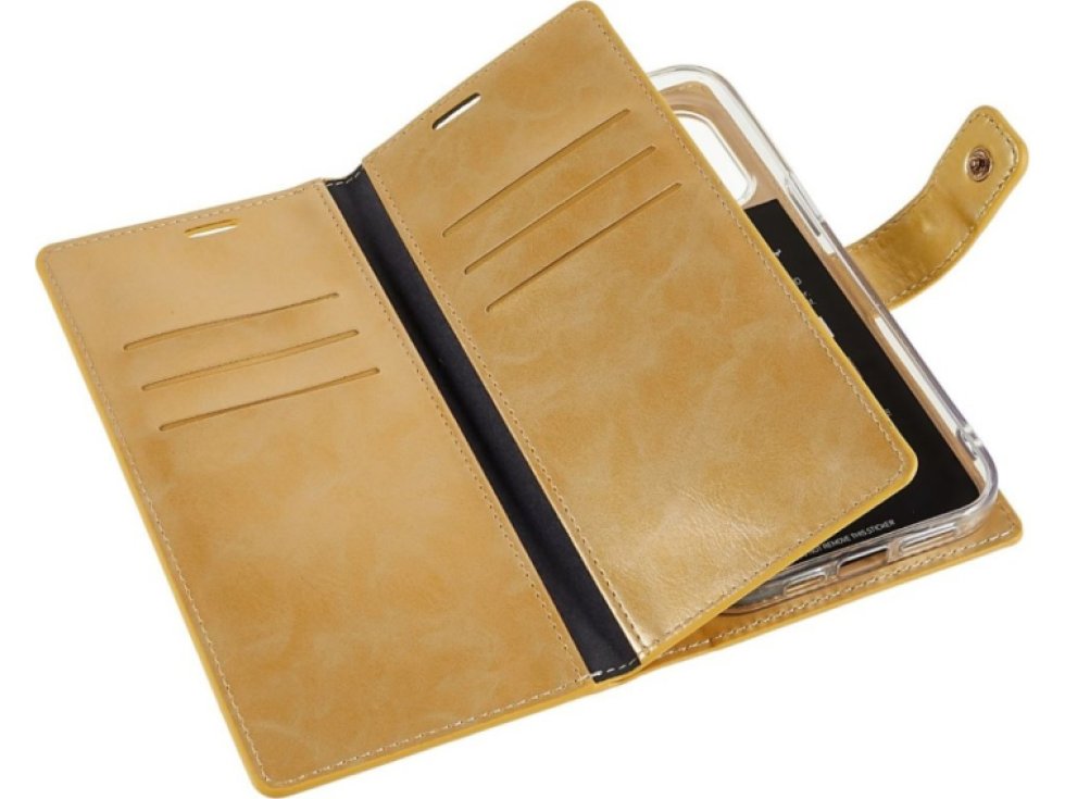 Ochranné pouzdro na iPhone 15 Pro - Mercury, Mansoor Diary Gold