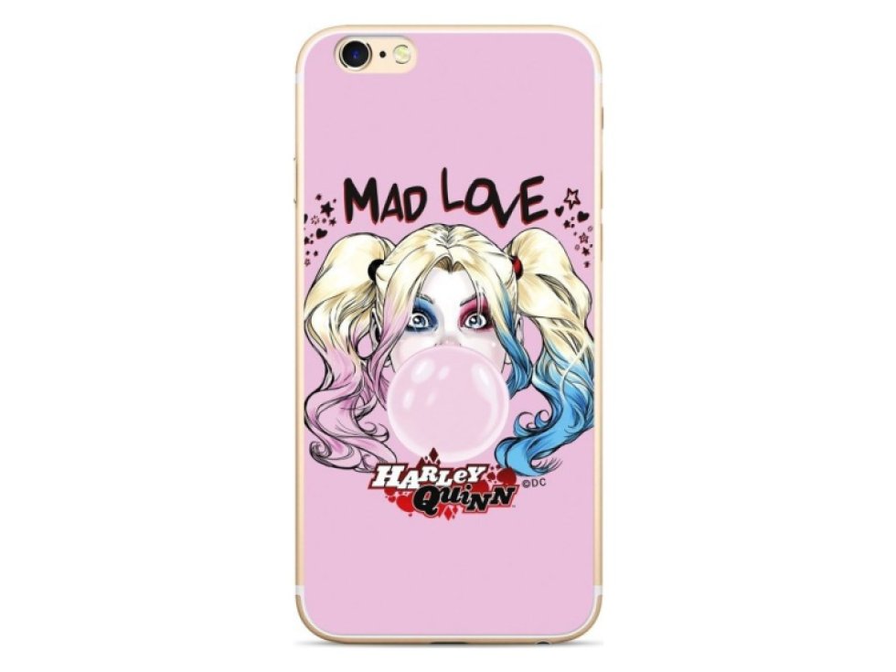 Ochranný kryt pro iPhone 6 / 6S - DC, Harley Quinn 001 Pink WPCHARLEY675