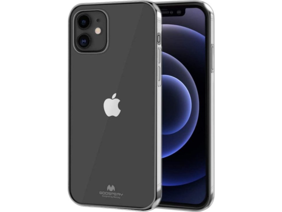 Ochranný kryt pro iPhone 12 mini - Mercury, Jelly Transparent