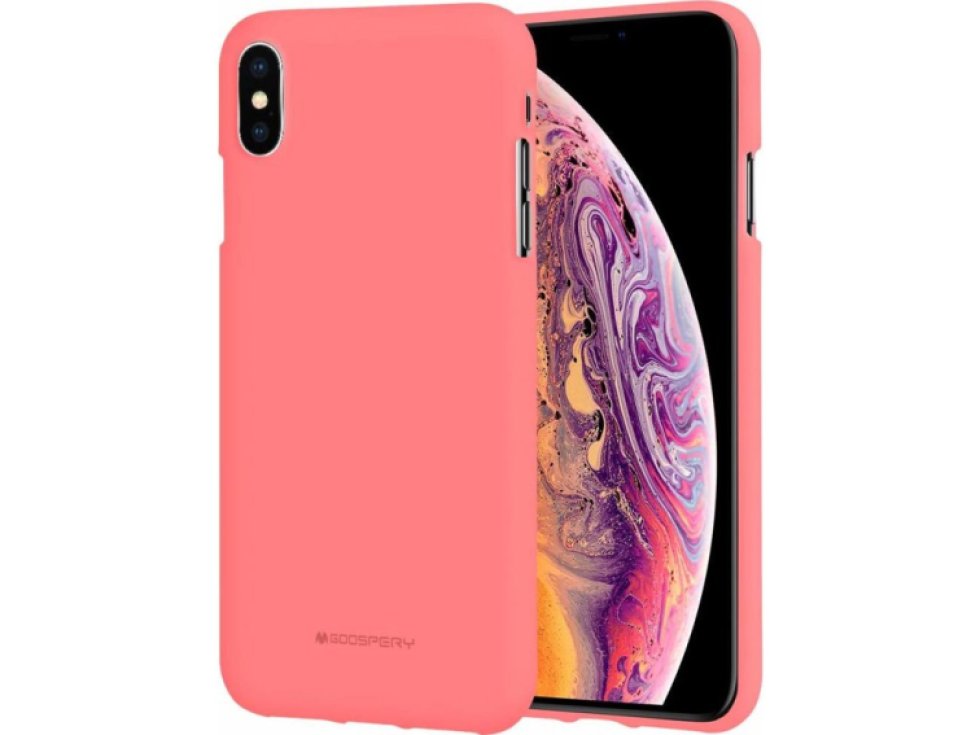 Ochranný kryt pro iPhone XS MAX - Mercury, Soft Feeling Pink