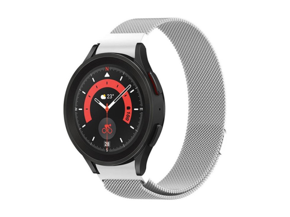 Elegantní řemínek v milánském stylu pro chytré hodinky 22mm