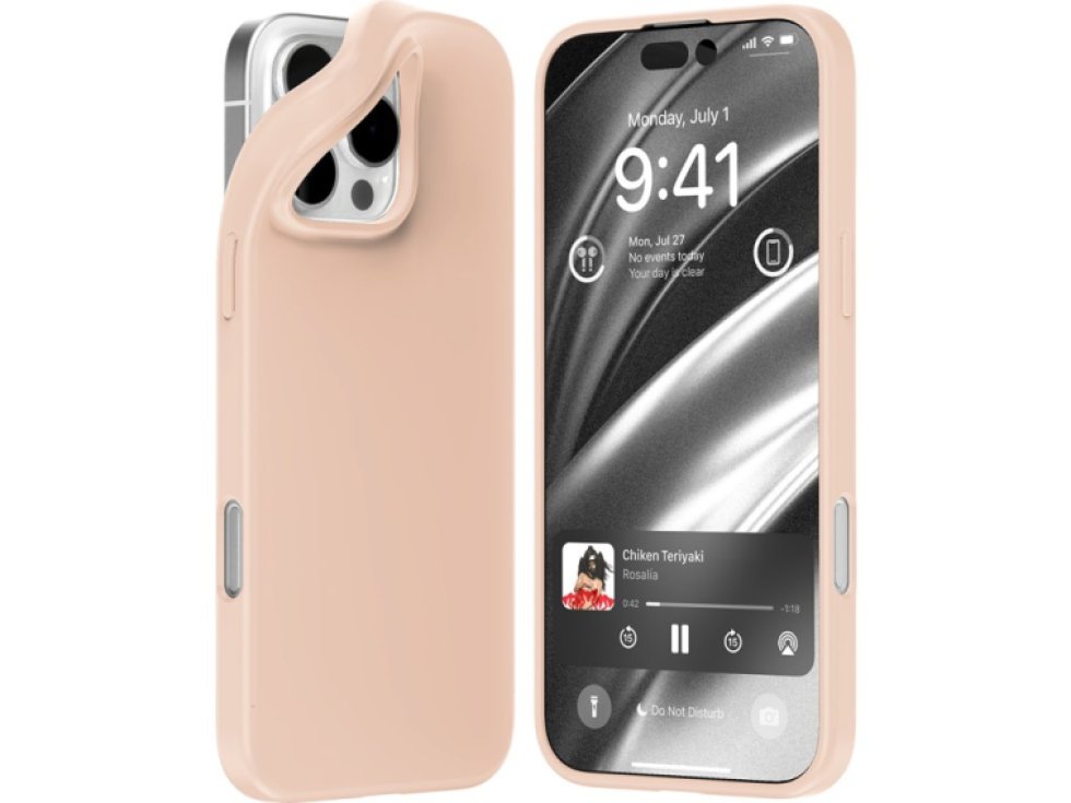 Ochranný kryt na iPhone 16 Pro MAX - Mercury, Soft Feeling Pink Sand