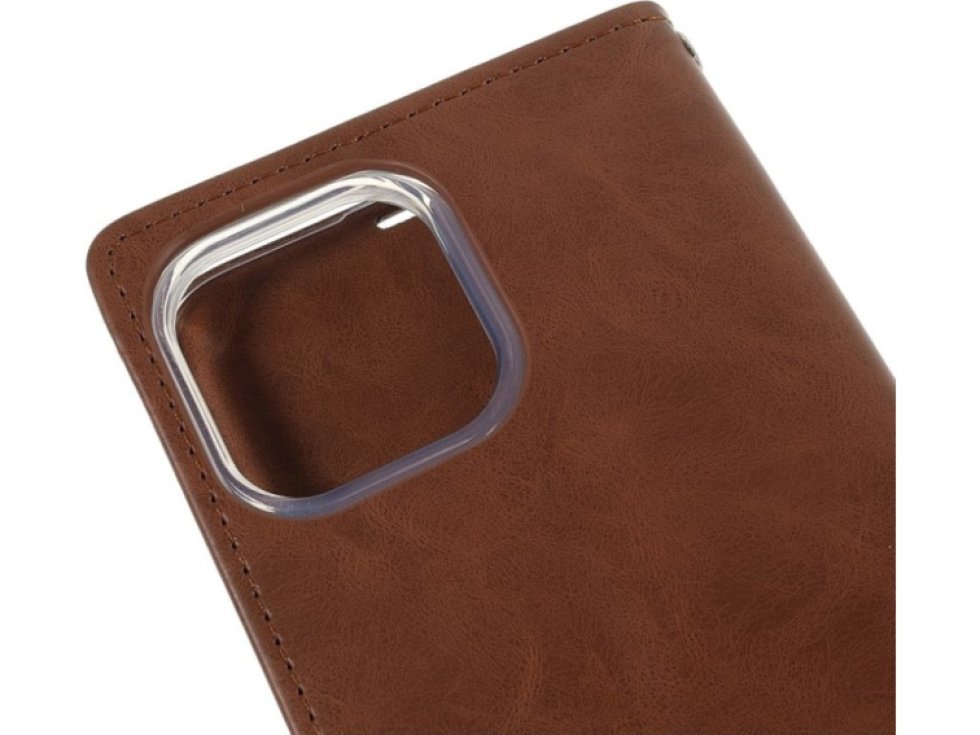 Ochranné pouzdro pro iPhone 13 Pro MAX - Mercury, Bluemoon Diary Brown