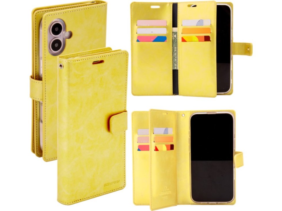 Ochranné pouzdro na iPhone 16 PLUS - Mercury, Mansoor Diary Gold