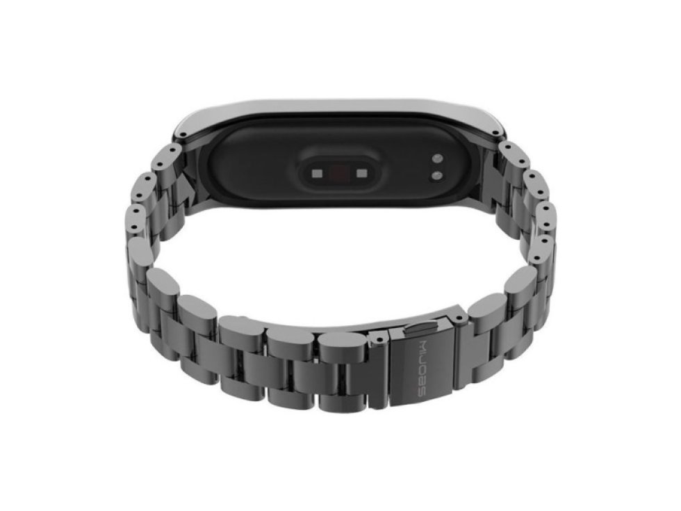 Stainless pro Xiaomi Mi Band 3 / 4 černá