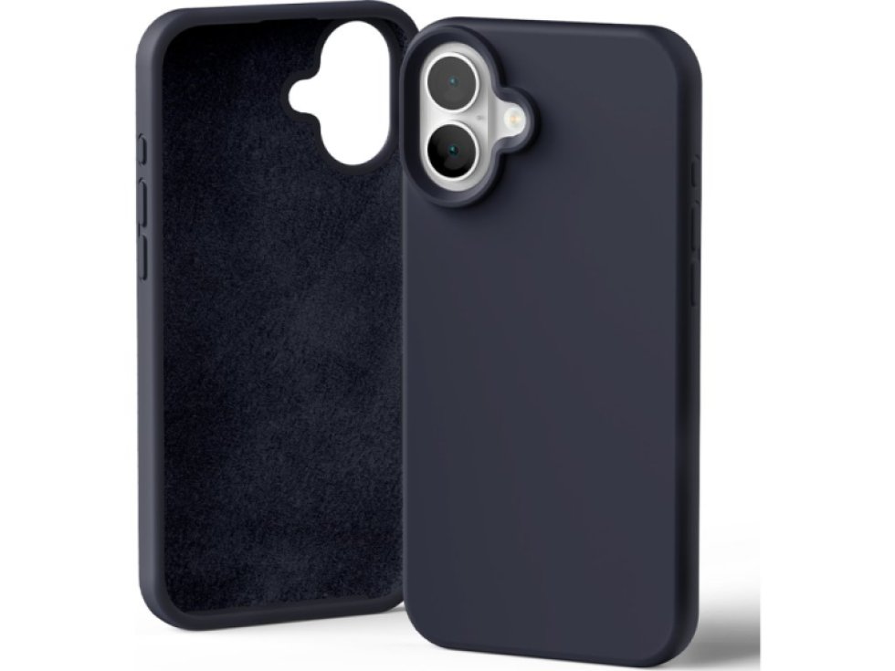 Ochranný kryt na iPhone 16 PLUS - Mercury, Silicone Navy