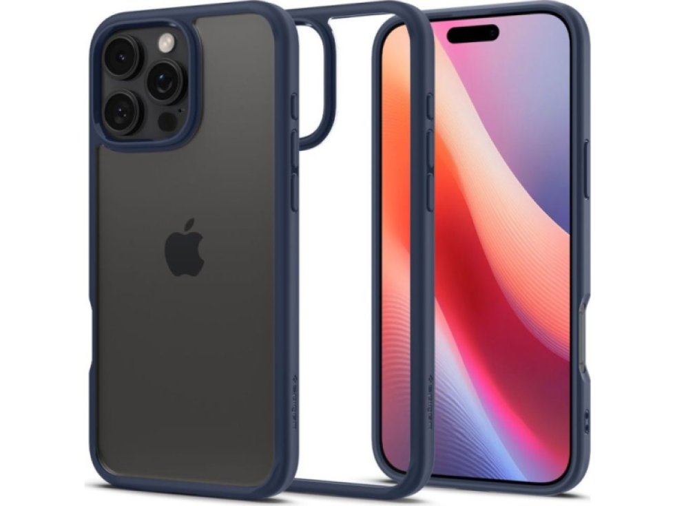 Ochranný kryt na iPhone 16 Pro MAX - Spigen, Ultra Hybrid Navy Blue
