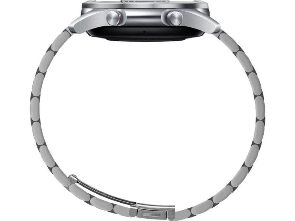 Ochranný kryt pro Samsung Galaxy Watch 45mm - Spigen, Chrono Shield Silver