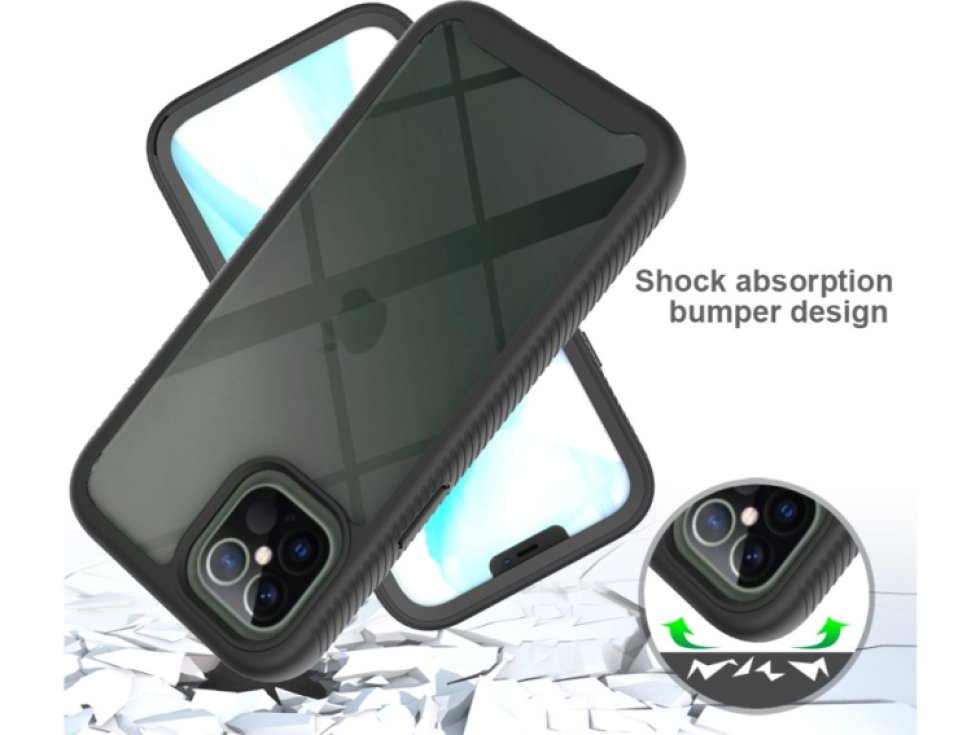 Ochranný kryt pro iPhone 12 Pro MAX - Shockproof Black