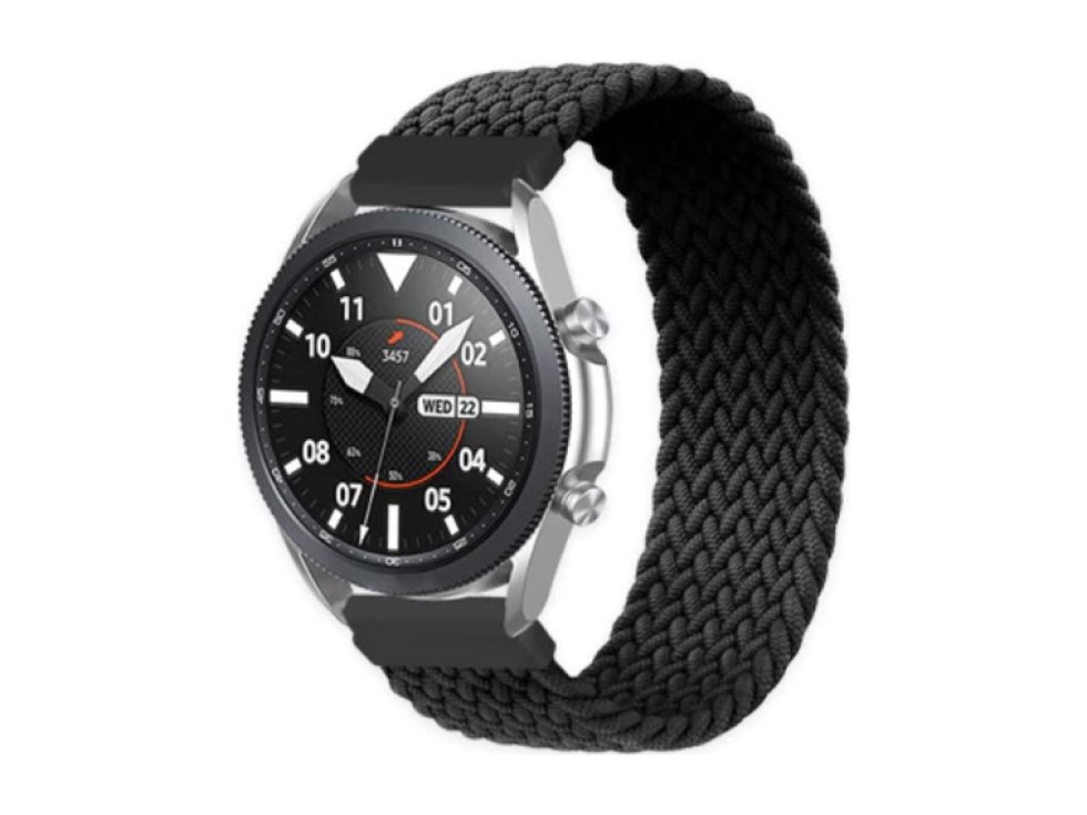 Pletený navlékací řemínek pro chytré hodinky 20mm vel. M/L