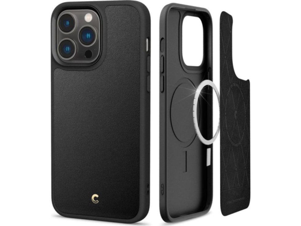 Ochranný kryt pro iPhone 14 Pro MAX - Spigen, Cyrill Kajuk Mag Black