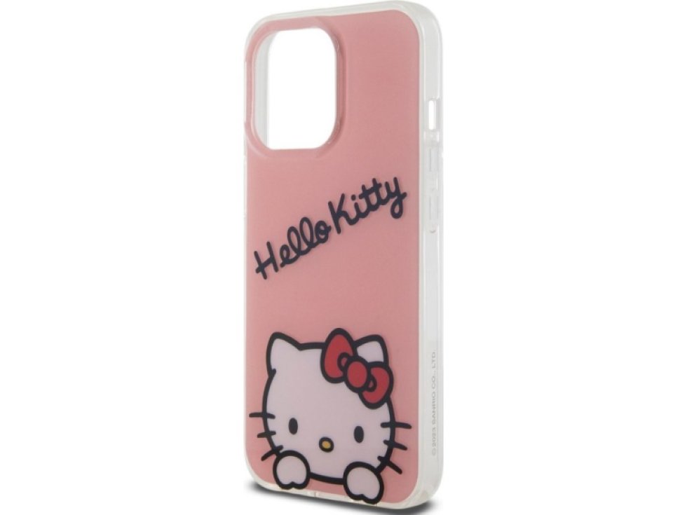 Ochranný kryt na iPhone 13 Pro - Hello Kitty, IML Daydreaming Logo Pink HKHCP13LHKDSP