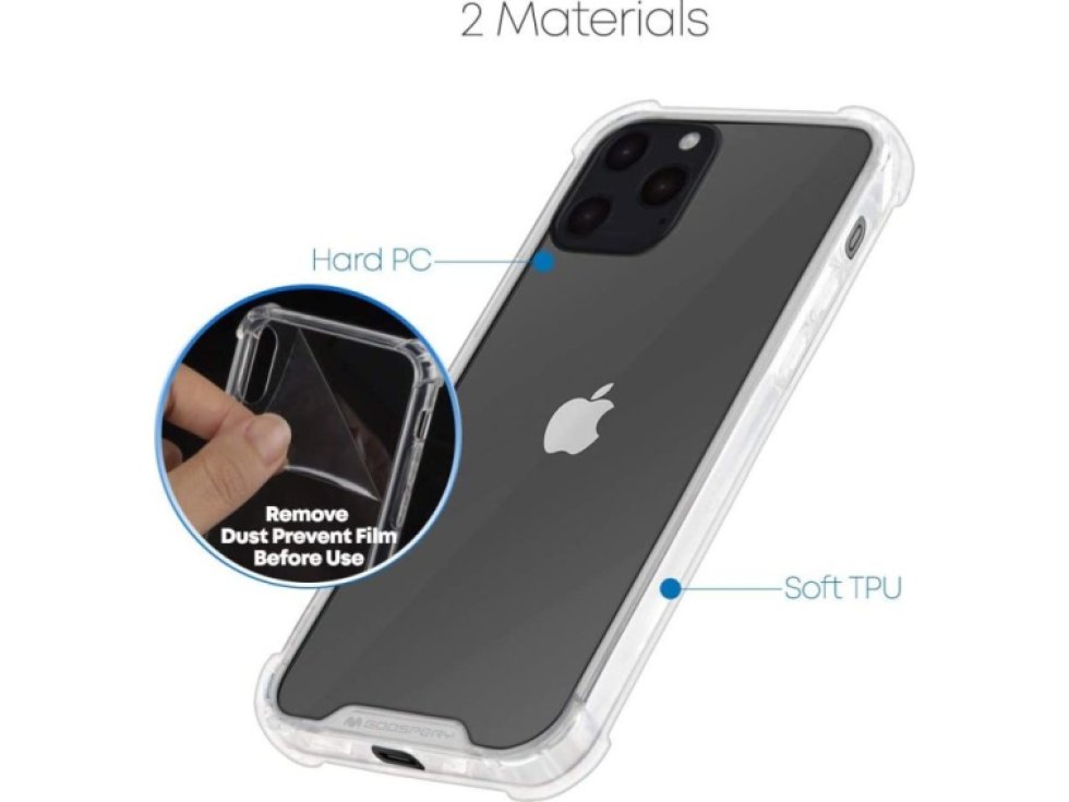 Ochranný kryt pro iPhone 12 Pro MAX - Mercury, SuperProtect Transparent