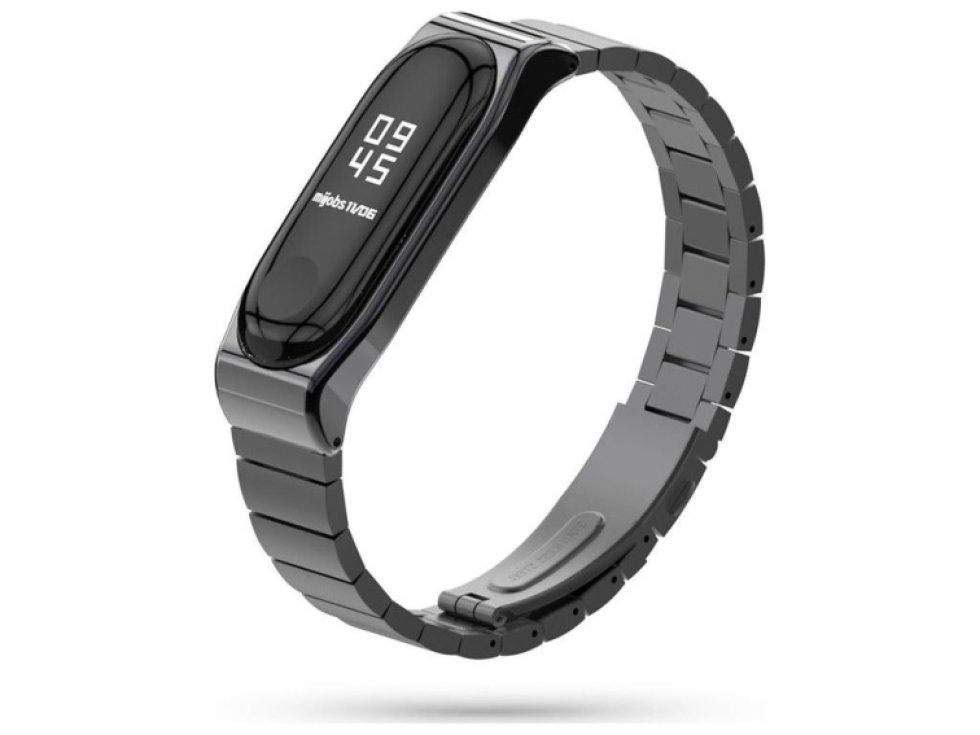Steelband pro Xiaomi Mi Band 5 / 6 černá