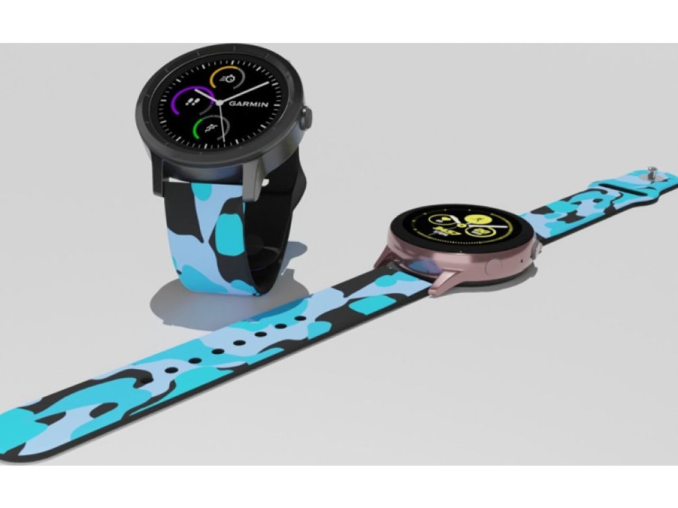 MASKÁČ MODRÝ řemínek 22 mm