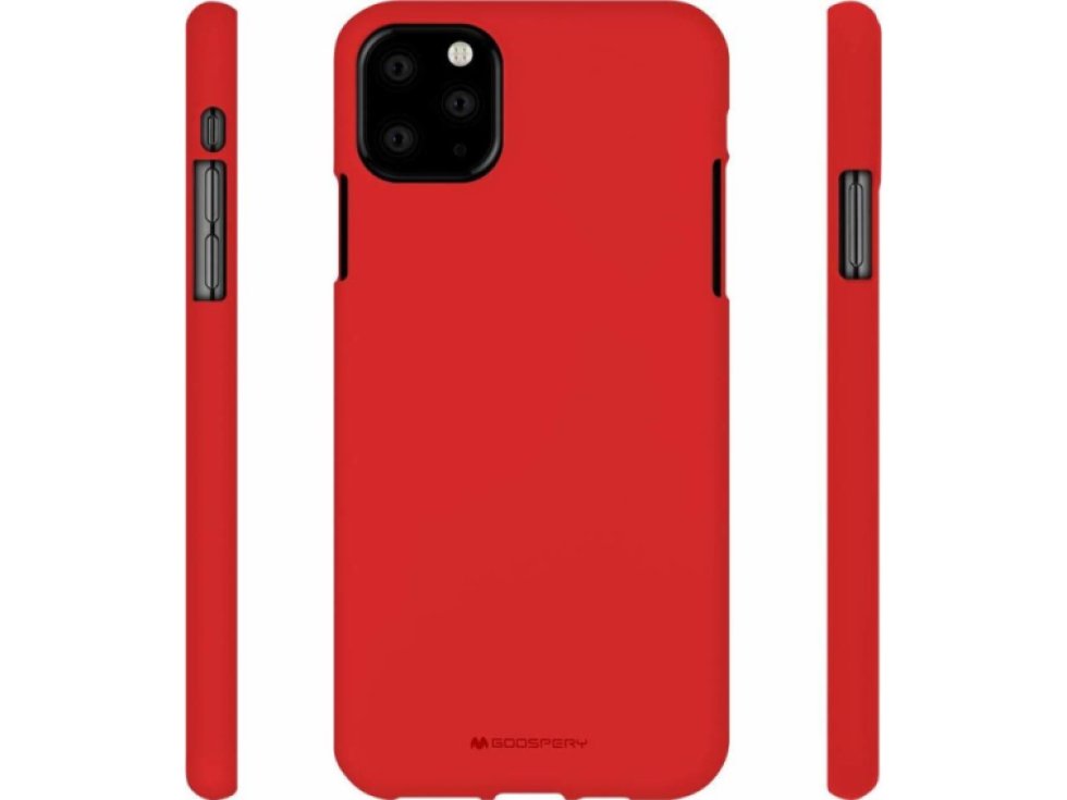 Ochranný kryt pro iPhone 11 Pro MAX - Mercury, Soft Feeling Red